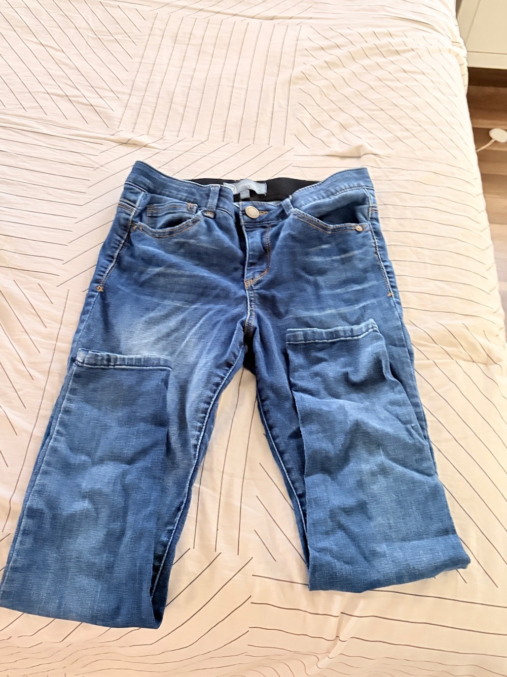 Wit & Wisdom Women's Skinny Jeans Stretch in Medium Blue Wash